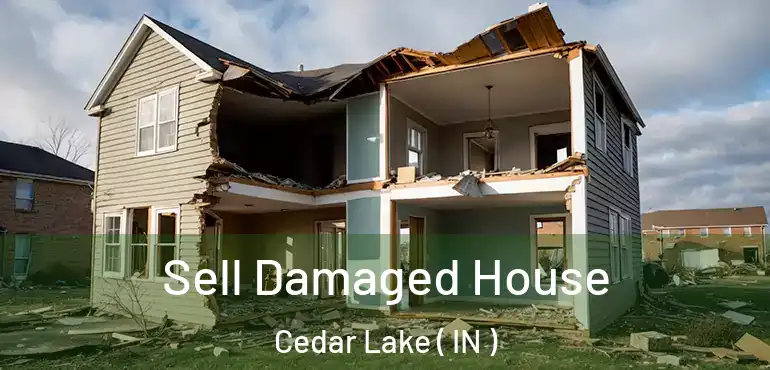  Sell Damaged House Cedar Lake ( IN )