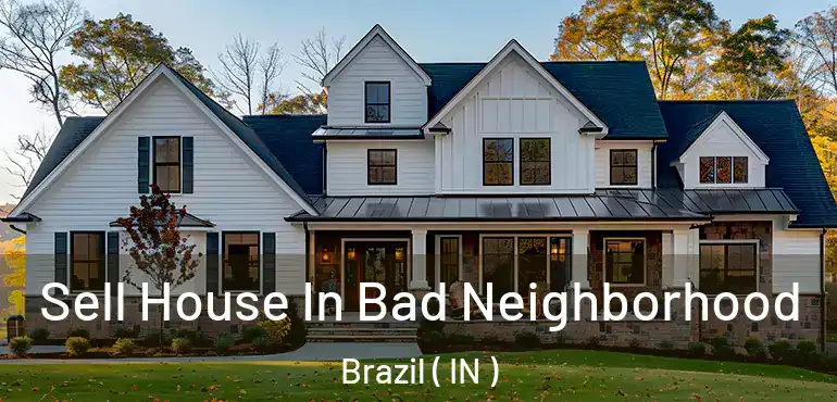  Sell House In Bad Neighborhood Brazil ( IN )