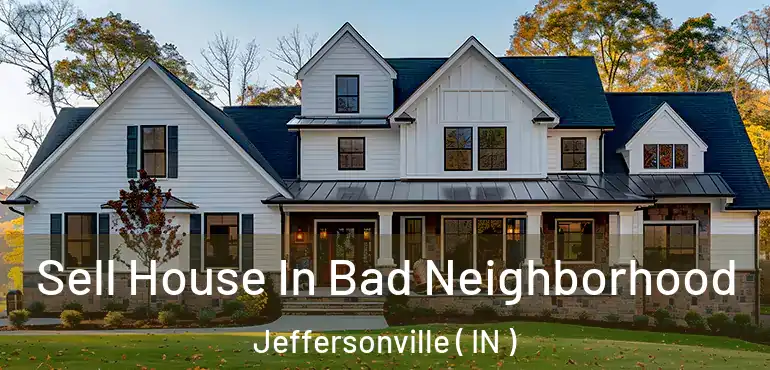  Sell House In Bad Neighborhood Jeffersonville ( IN )