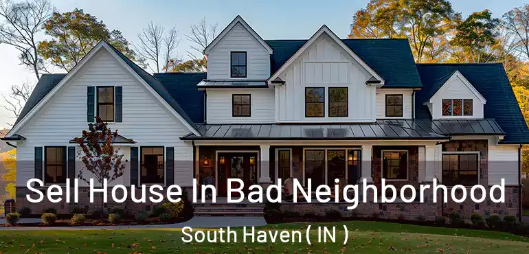  Sell House In Bad Neighborhood South Haven ( IN )