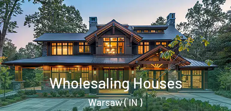  Wholesaling Houses Warsaw ( IN )